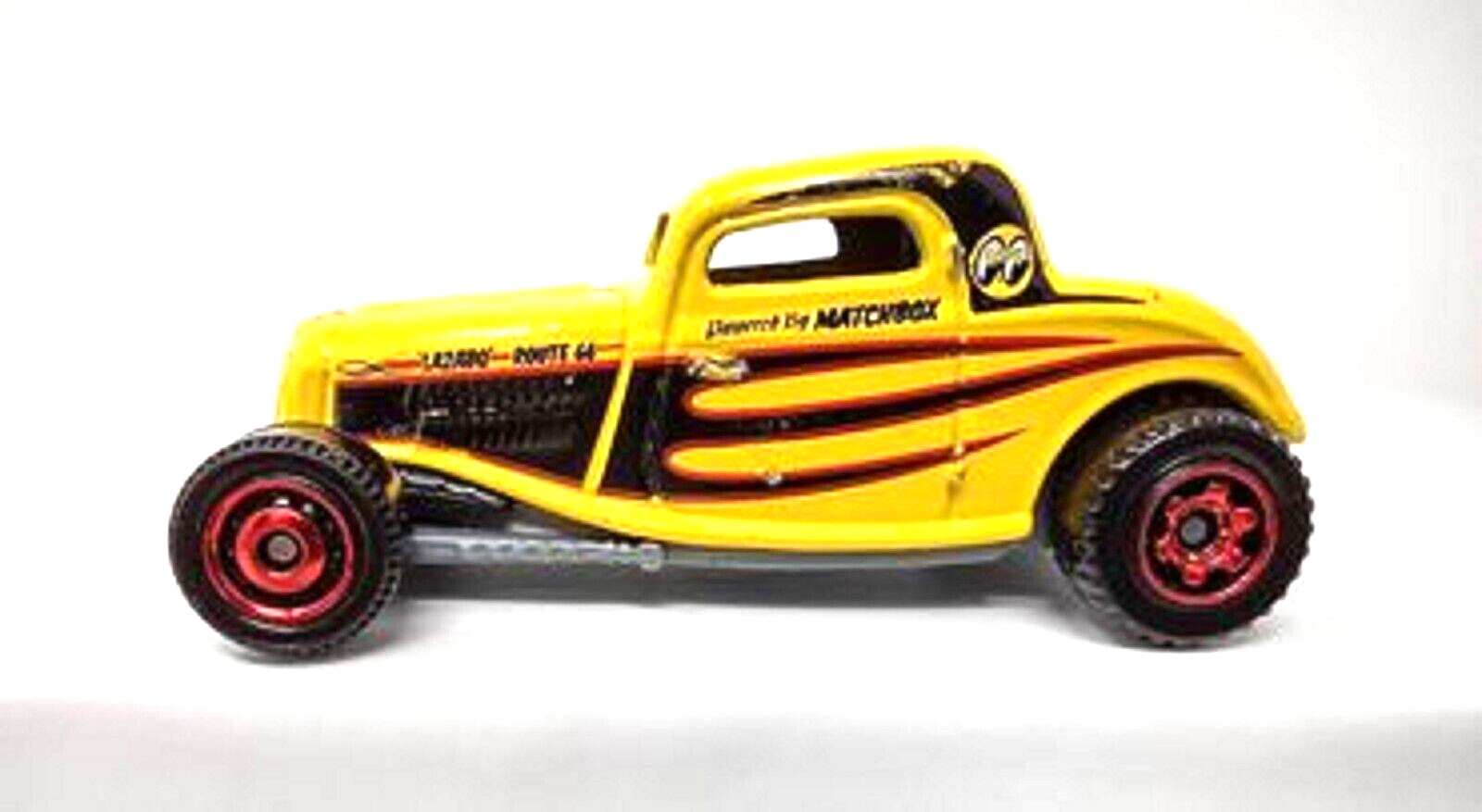 Matchbox 2017 Mattel 1933 Ford Coupe LAZABQ Yellow Hot Rod
