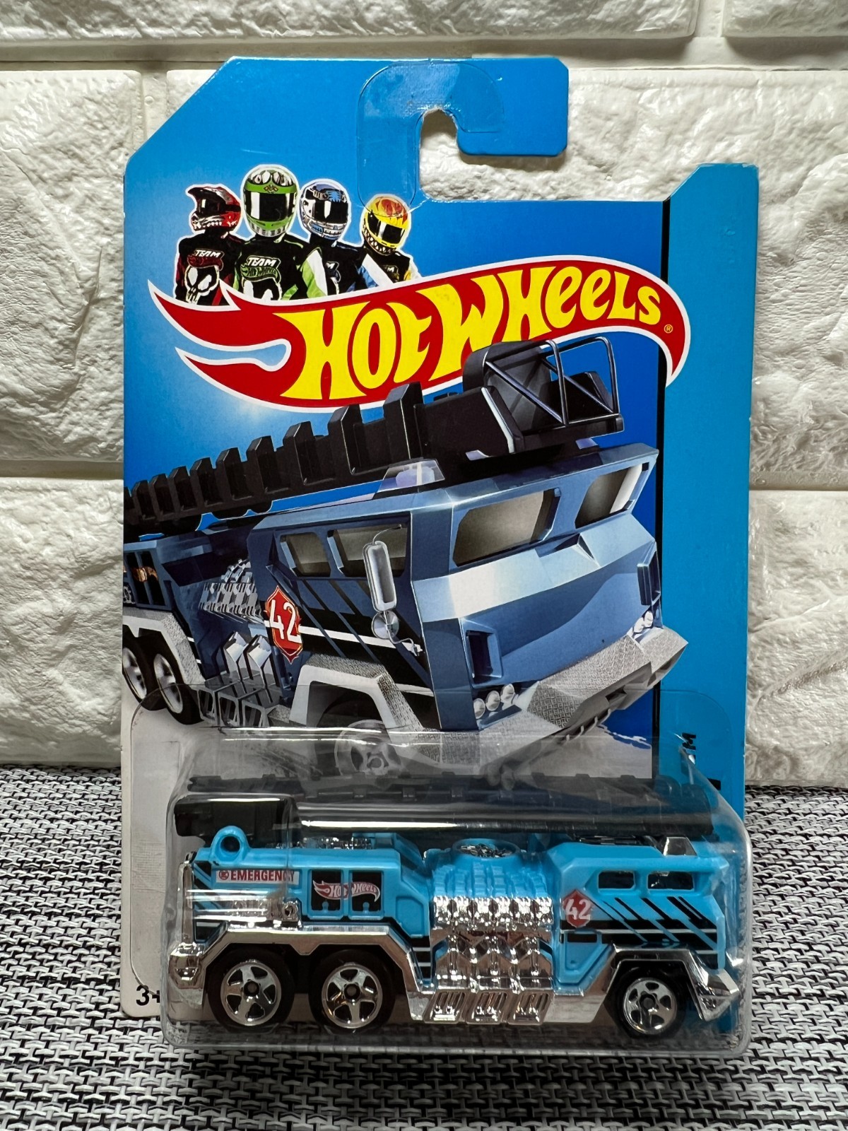 Hot Wheels HW City 5 Alarm 41/250 Blue