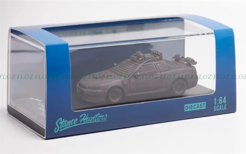1:64 Stance Hunters Nissan Skyline GTR BNR34 Mad Max Apocalypse Distressed LTD