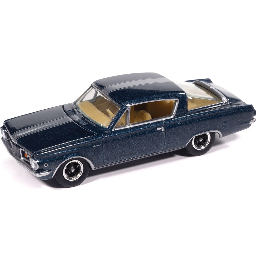 1965 Plymouth Barracuda Formula S – Dark Blue Poly w/Silver Stripe