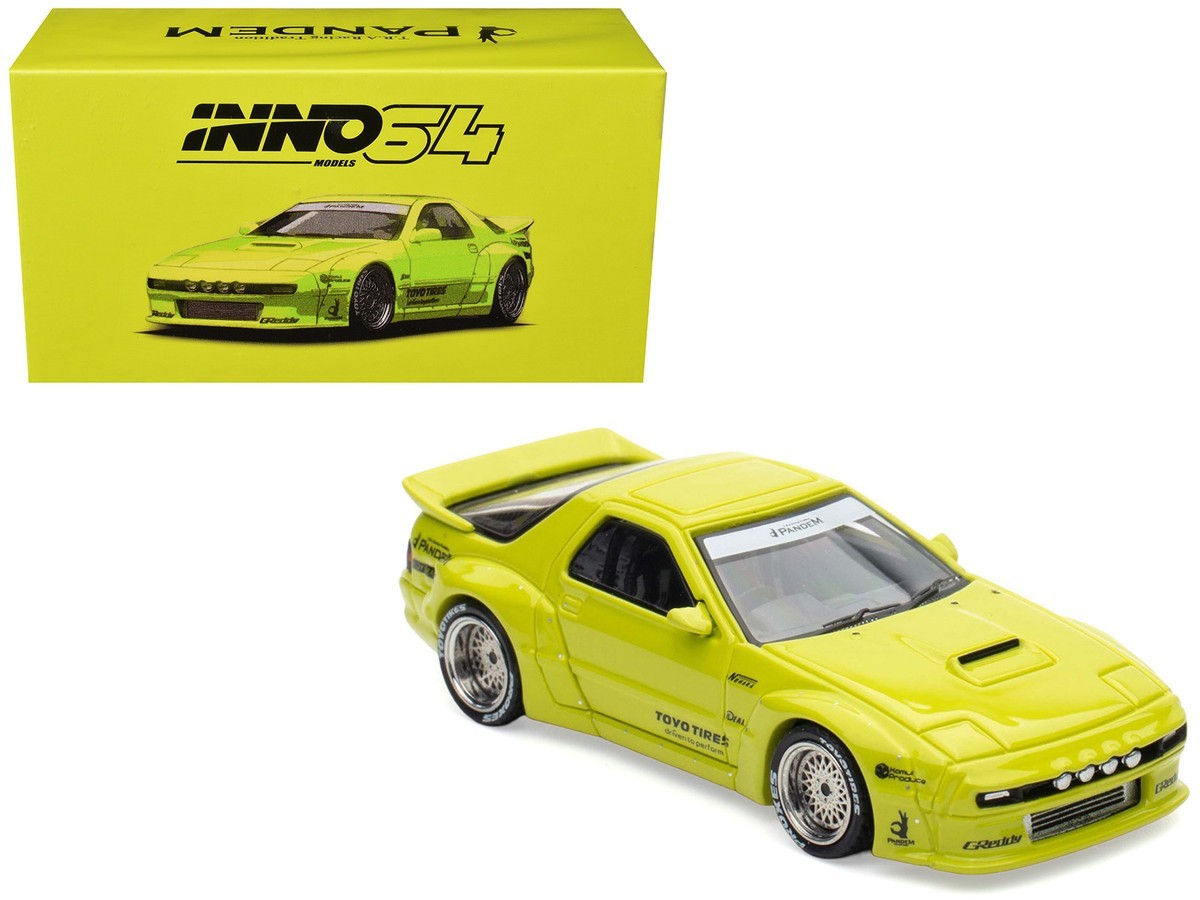 Mazda RX-7 (FC3S) “Pandem Aero” RHD (Right Hand Drive) Lime Green “The Model Car