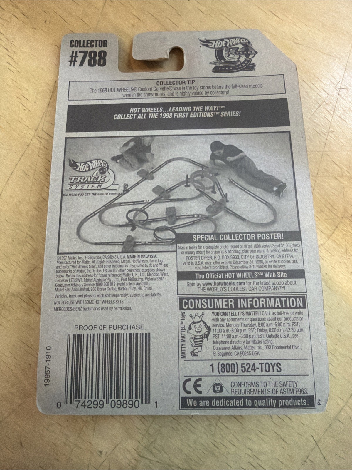 1997 HOT WHEELS – Mercedes 540K No. 788