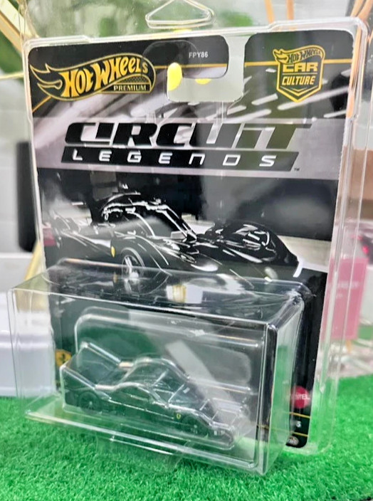 Hot Wheels Ferrari 499P Circuit Legends CHASE Premium Rare Custom + Protector