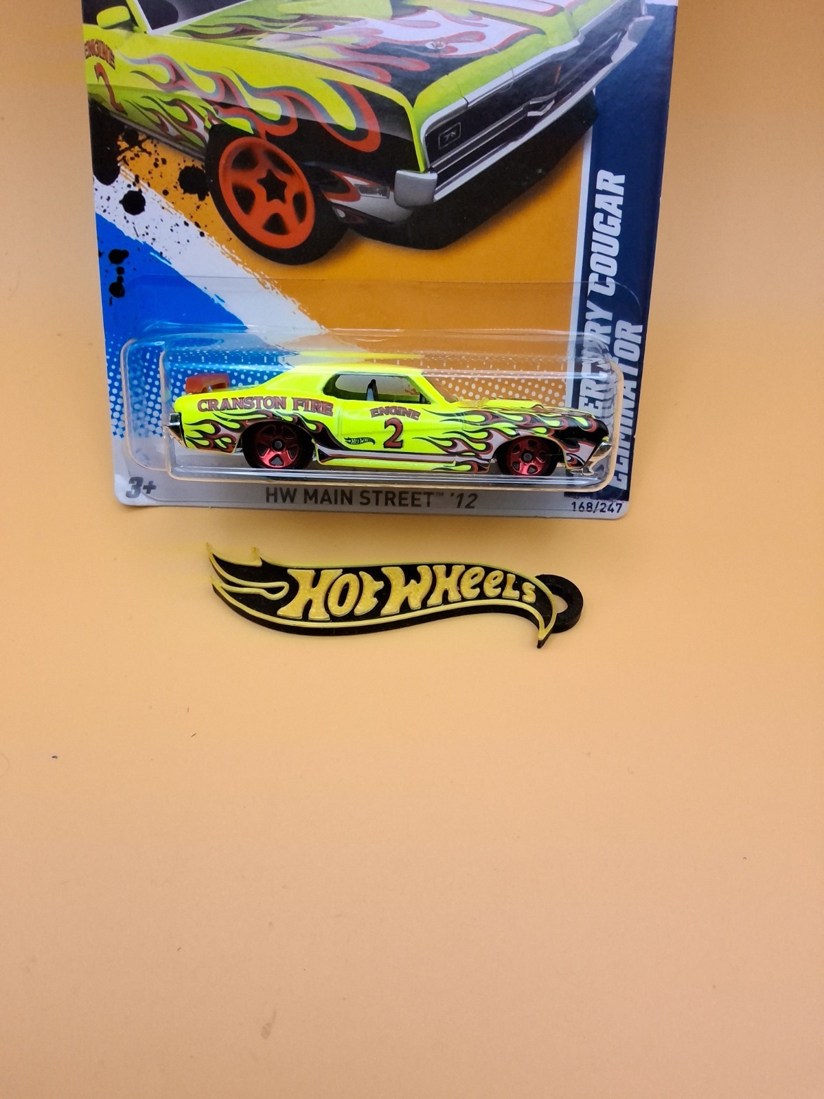 2012 Hot Wheels KMART #168 HW Main Street 8/10 69 MERCURY COUGAR ELIMINATOR 🔥58