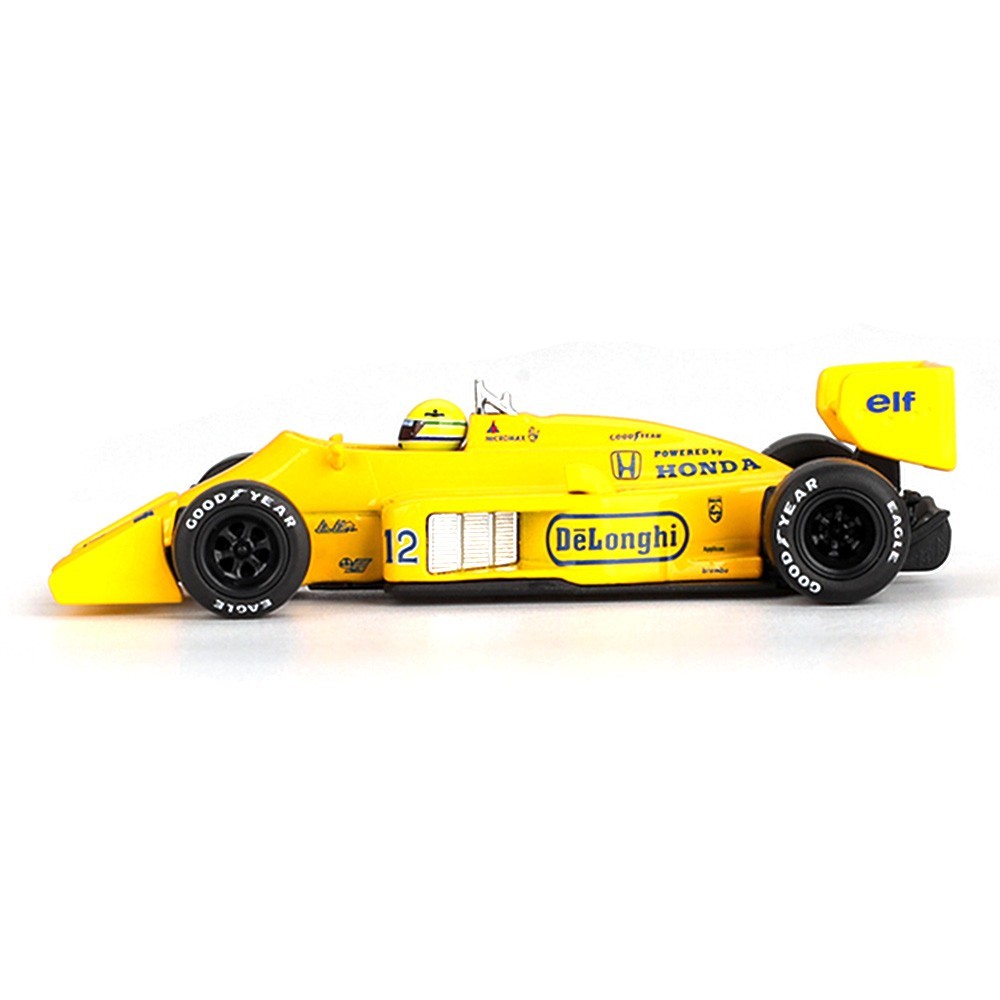 Mini GT 1:64 Lotus 99T #12 Ayrton Senna 1987 Monaco Grand Prix Winner MGT01088