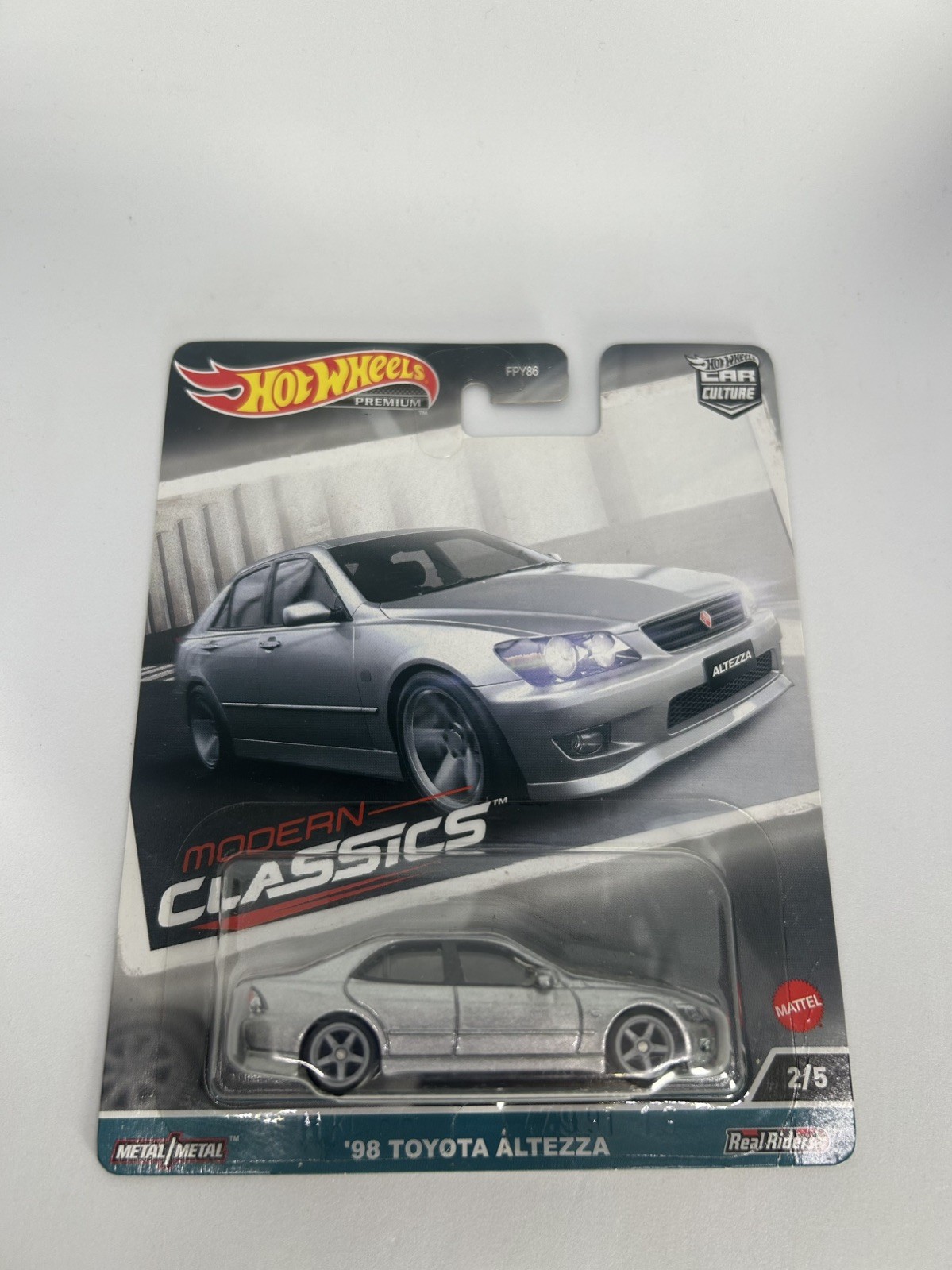 Hot Wheels Premium Modern Classics 98 Toyota Altezza Silver IS200 *Combine Post*