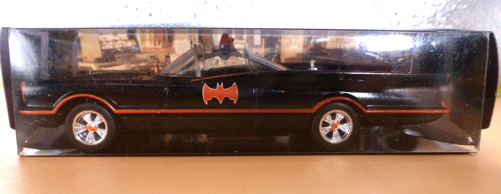 Mattel Batman Diecast Batmobile w/Hitch & Display Box For Promotional Use Only