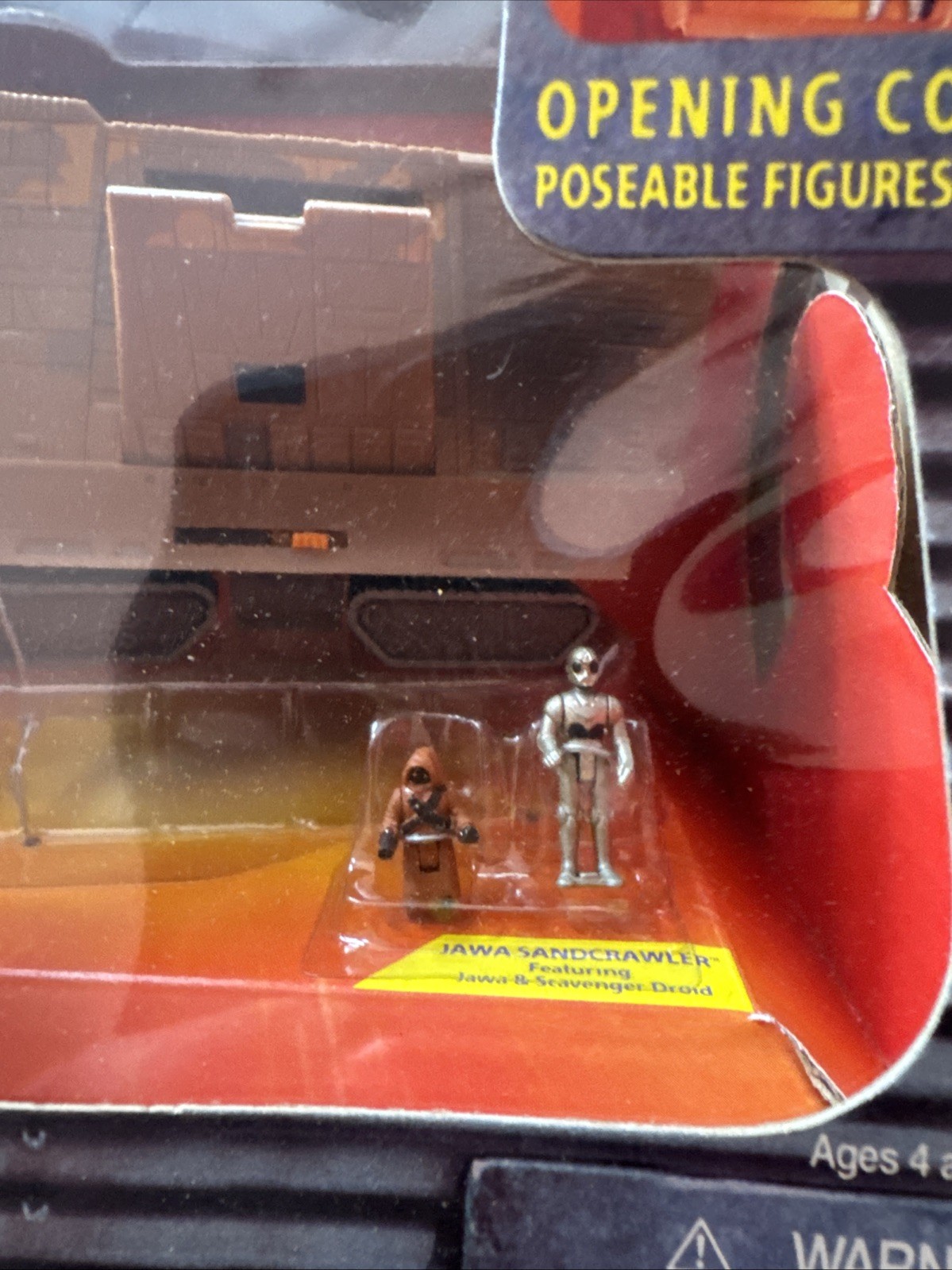 Star Wars Action Fleet Micro Machines Jawa Sandcrawler Vehicle 1996 Galoob NRFB