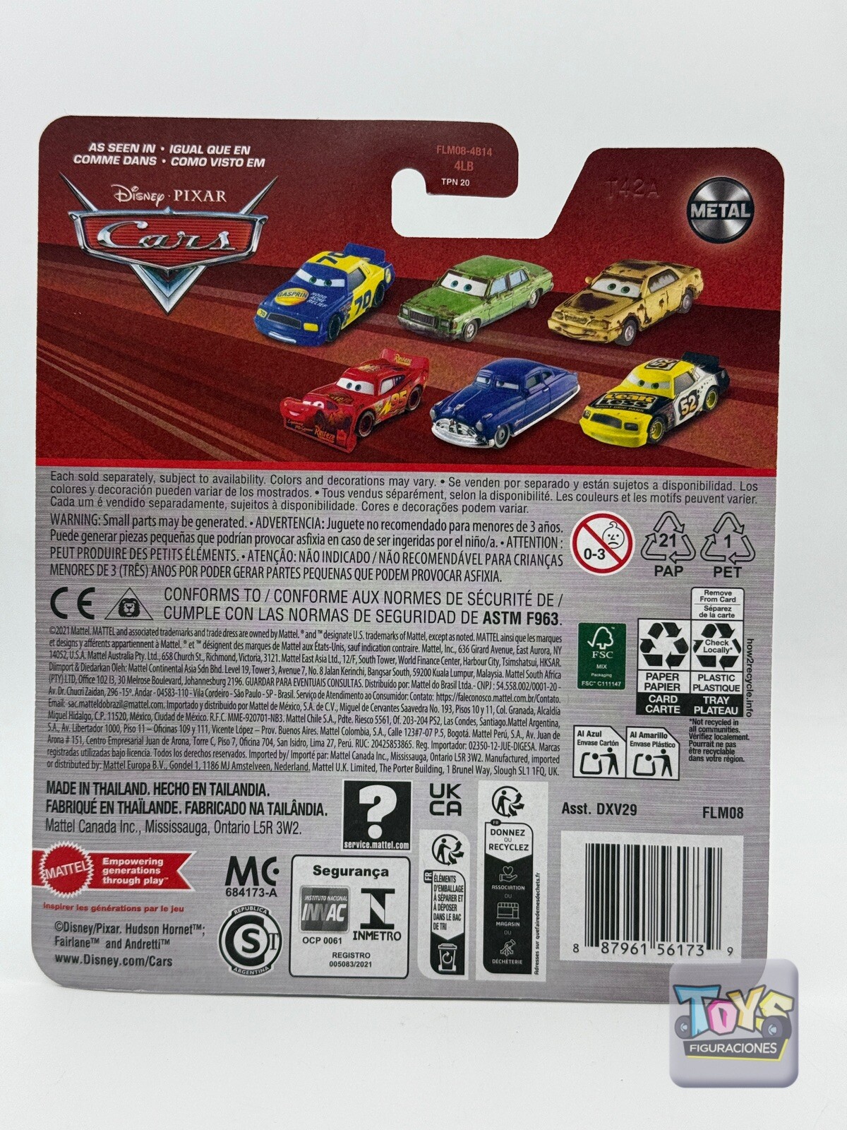 Mattel Disney Pixar Cars Mario Andretti #11 Red Wheels New 2025 Version