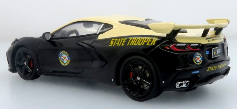 Corvette C8 Stingray Police Interceptor: Florida Highway Patrol (FHP) 1:43