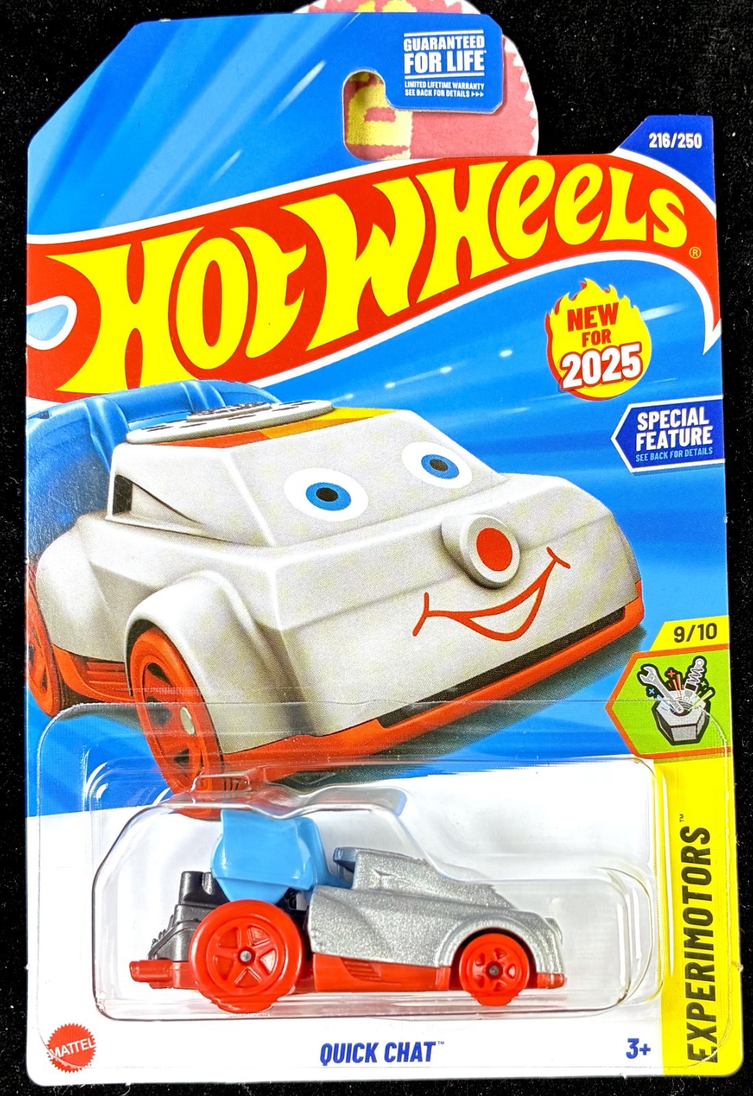 Hot Wheels Fisher Price 60’s Telephone Chatter Telephone Silver, Black, White 3X