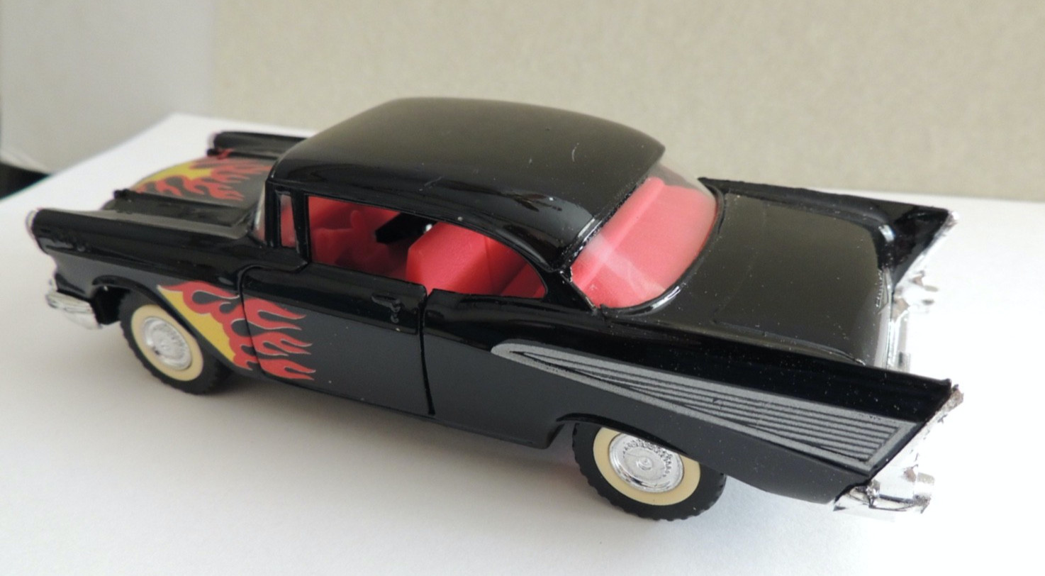 Vintage 1980 Majorette Legends Series 1957 Chevy Bel Air No. 2401**Mint in Box!