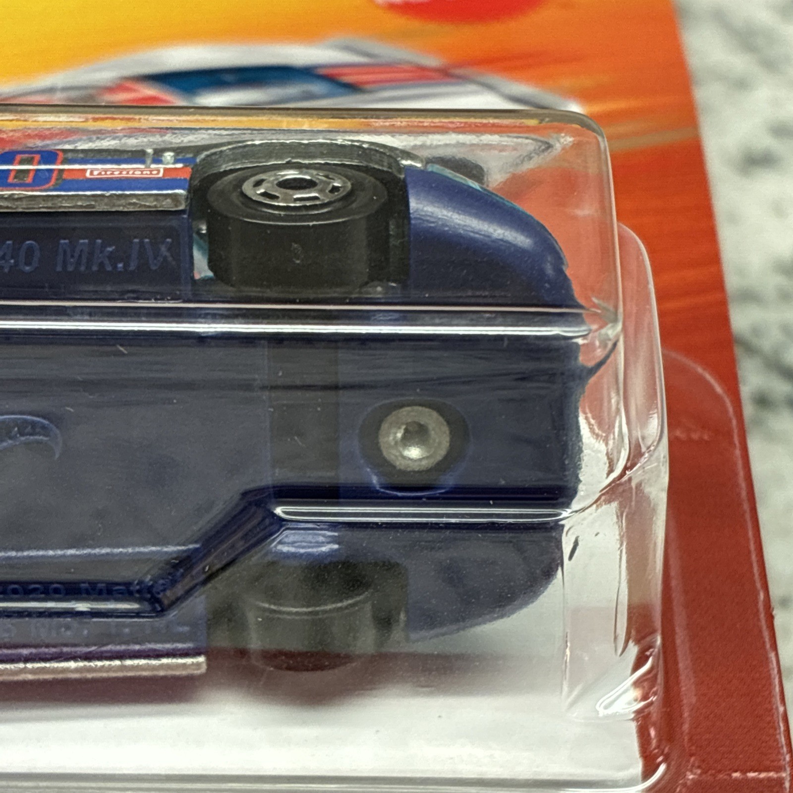 🔥🛞HOT WHEELS *WHEEL ERROR* The Hot Ones ’67 FORD GT40 Mk.IV Silver 6/8 Mk IV