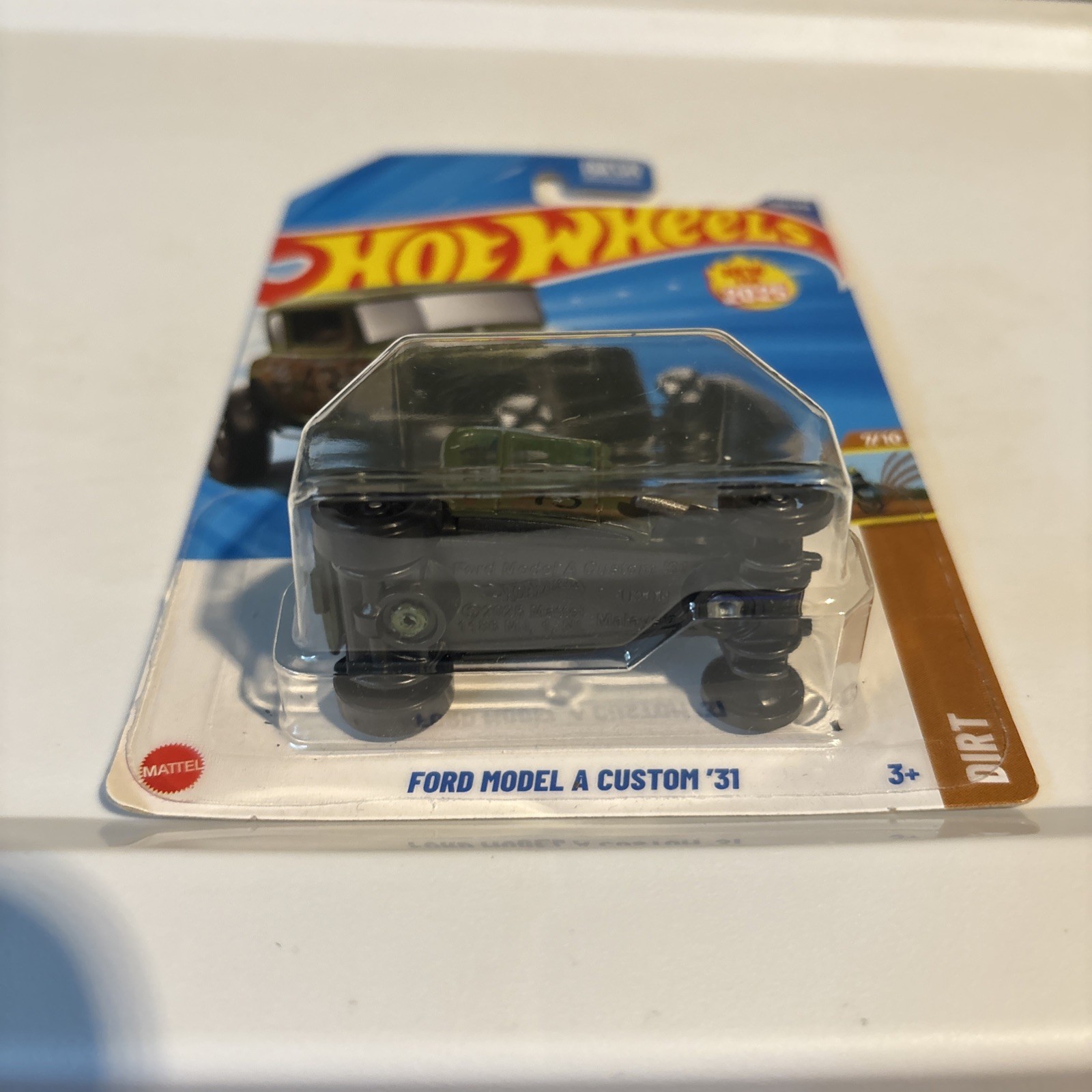 Hot Wheels Ford Model A Custom 31 Dirt 140/250 Rat Rod Style New for 2025 Mint