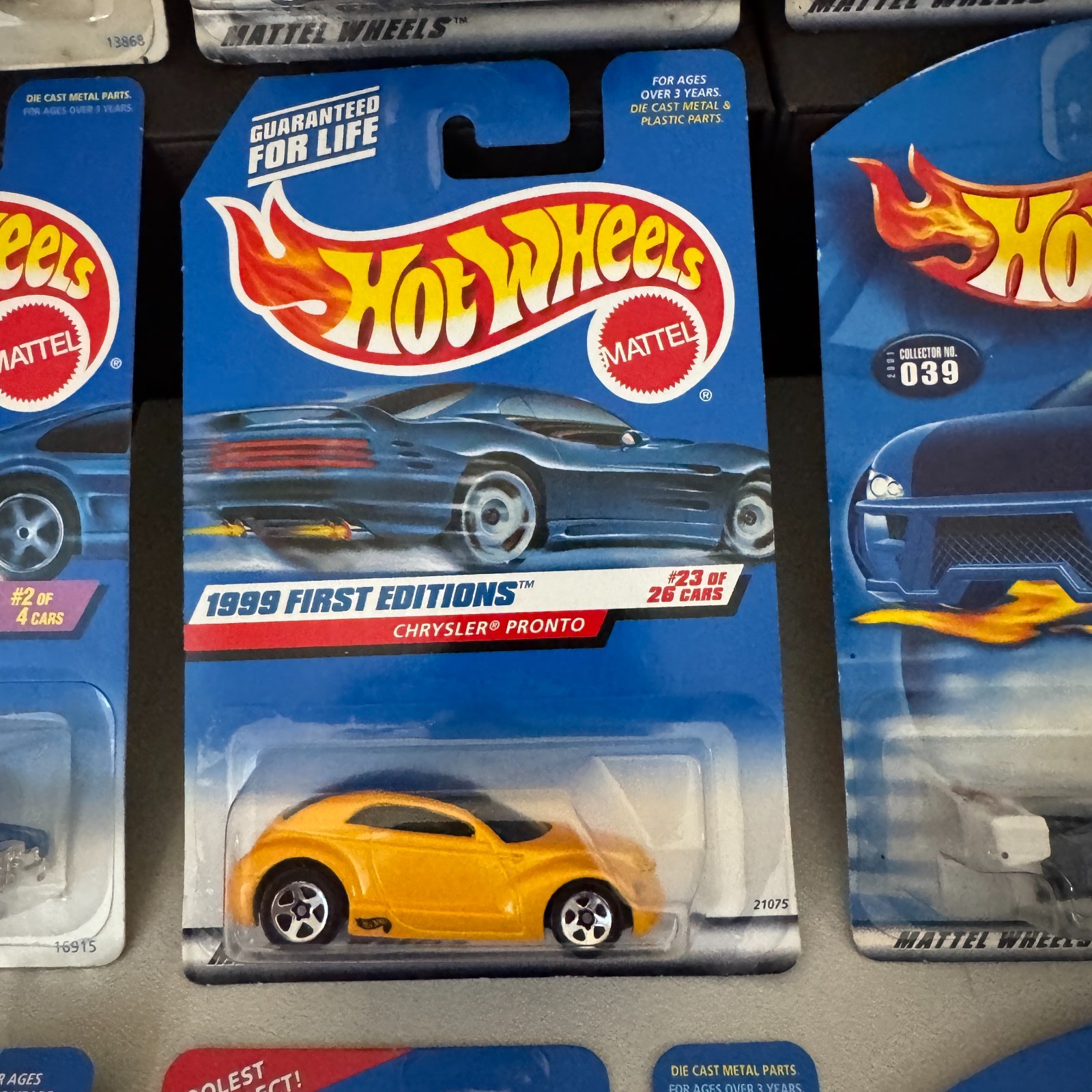 Hot Wheels ’90’s / ’00’s Vintage NIP 12 Lot Collectible Cars Variety Unopened