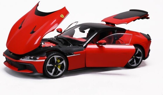 2024 Ferrari 12Cilindri Ferrari Red High Fidelity in 1:18 scale by POLISTIL