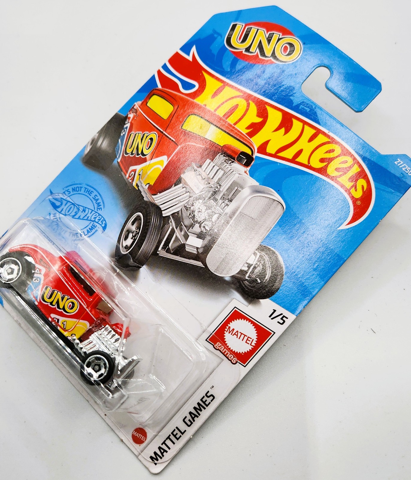 Hot Wheels 2021 Mattel Games Series #27 ’32 Ford Red w/ RSWs UNO UNOPENED