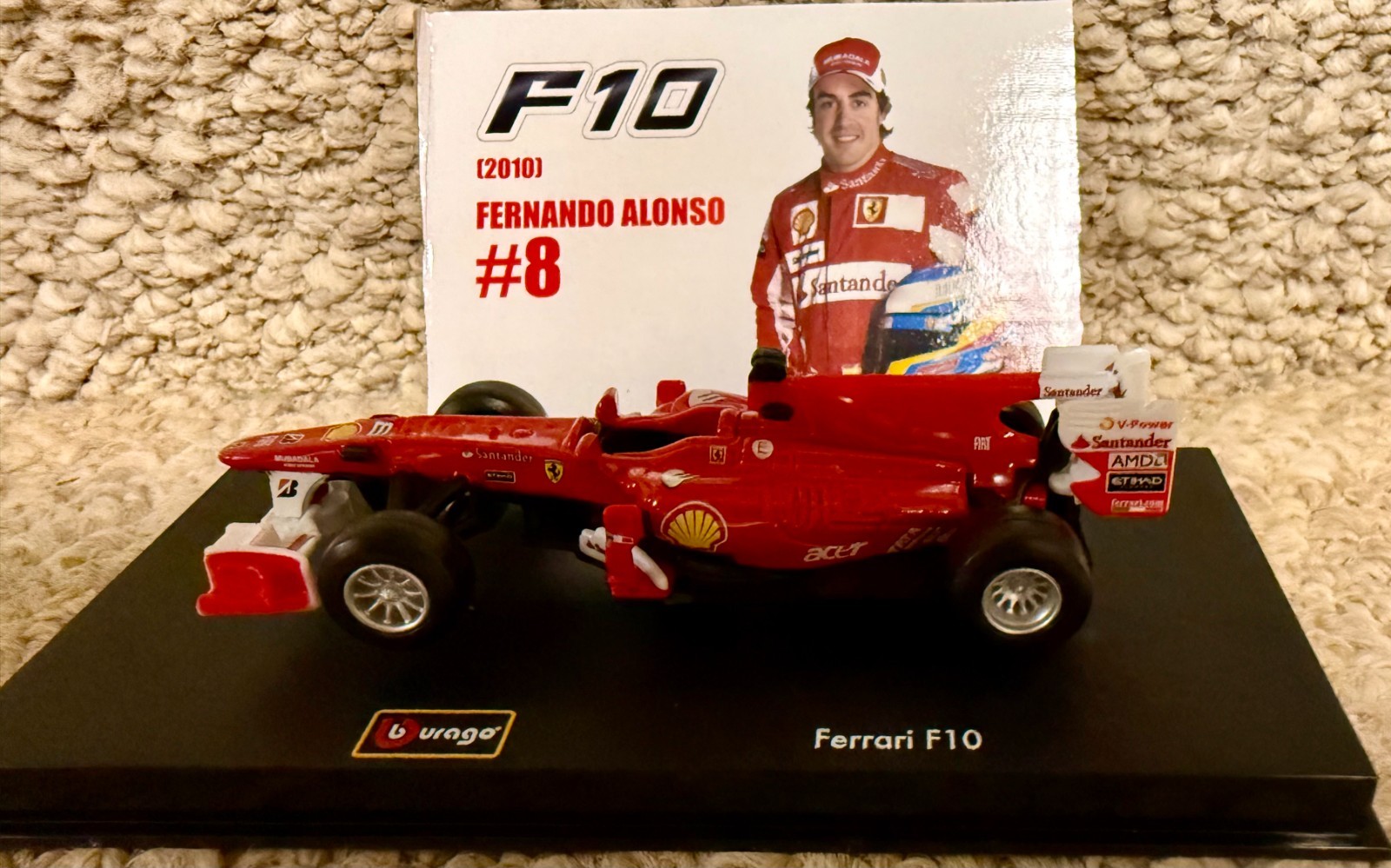 All new from Bburago Formula 1 cars 1:43 Ferrari, Mclaren, Red Bull and Mercedes