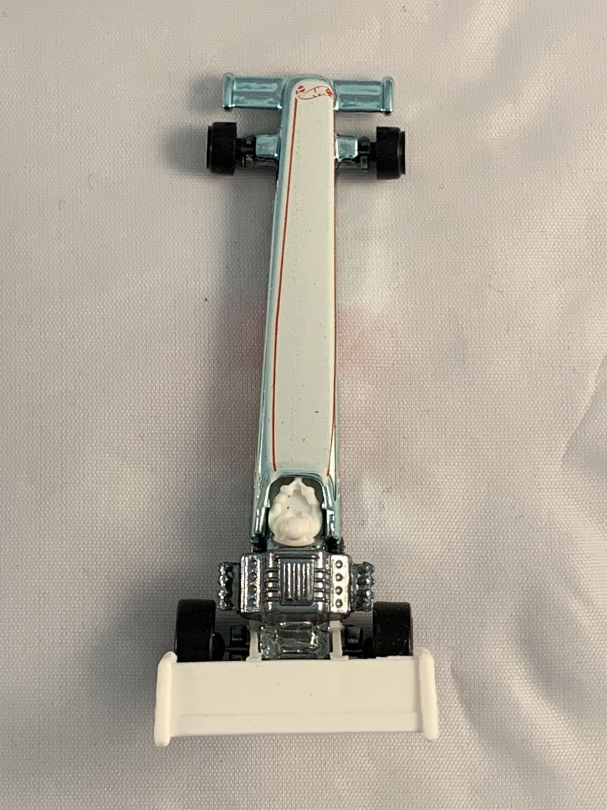 Hot Wheels Dragster 1995 Racing Metals Blue Chrome 5SPs