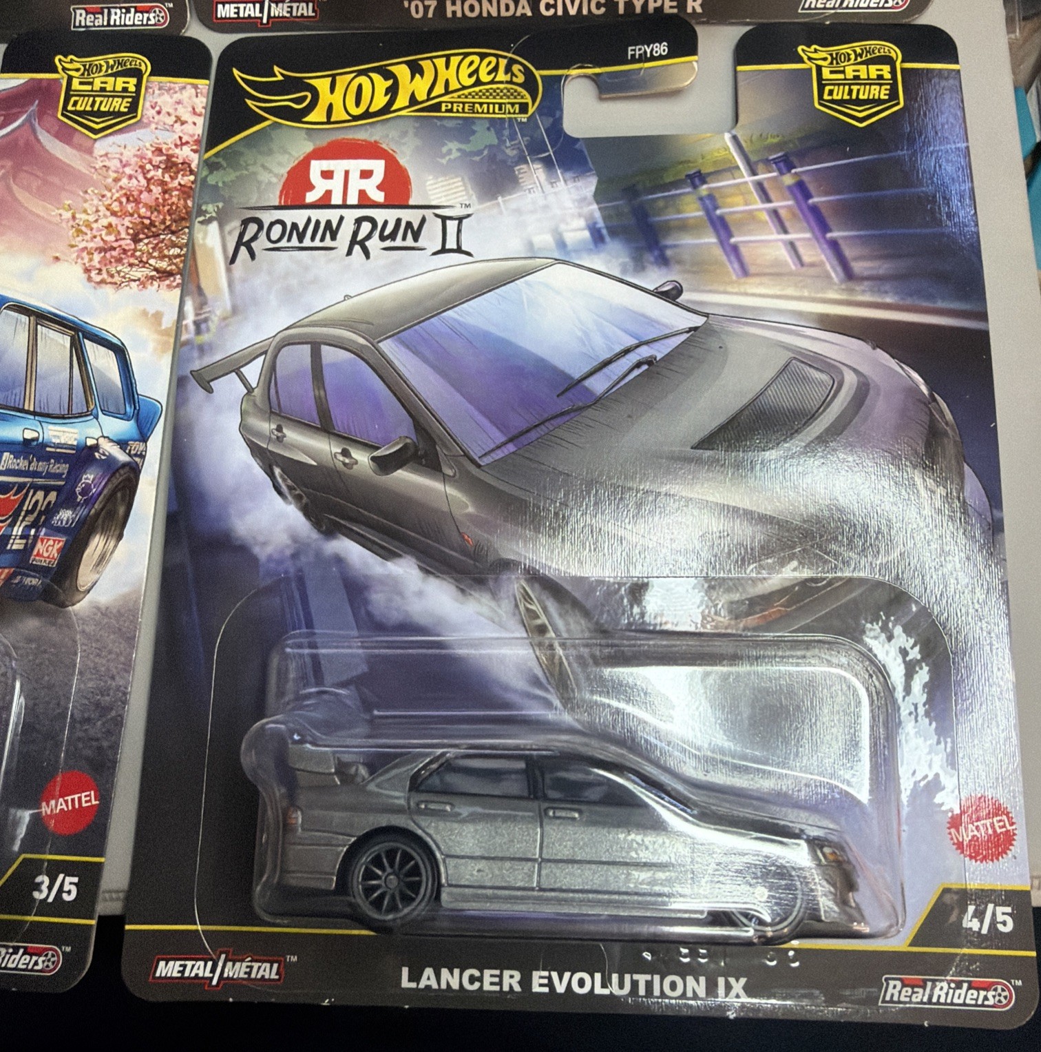Hot Wheels Premium Car Culture RONIN RUN 2 Full Set Of 1-5 ; No Chase.