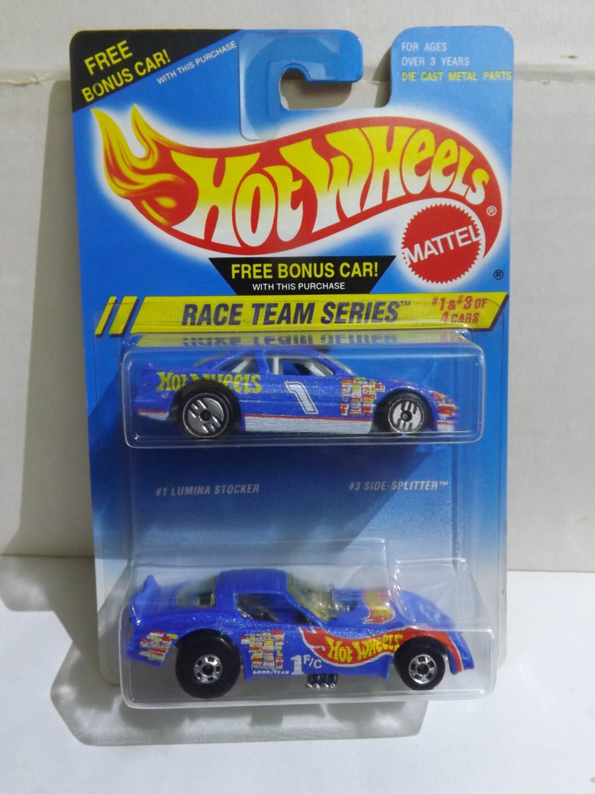 1995 Hotwheels Variation Race Team Series Lumina Stocker With Pontiac Front End