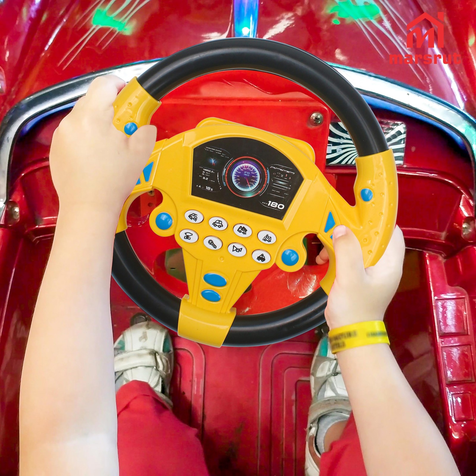 Simulation Driving Learning Educational Toy for Boys Girls Christmas Gift