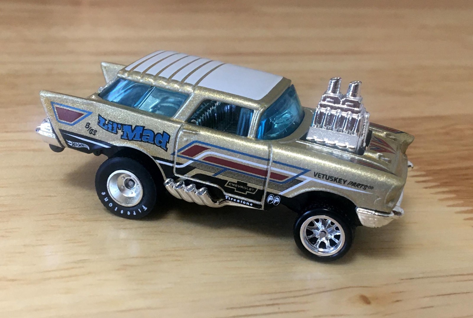 Hot Wheels 2026 1957 Chevy NOMAD Lil Mad Custom