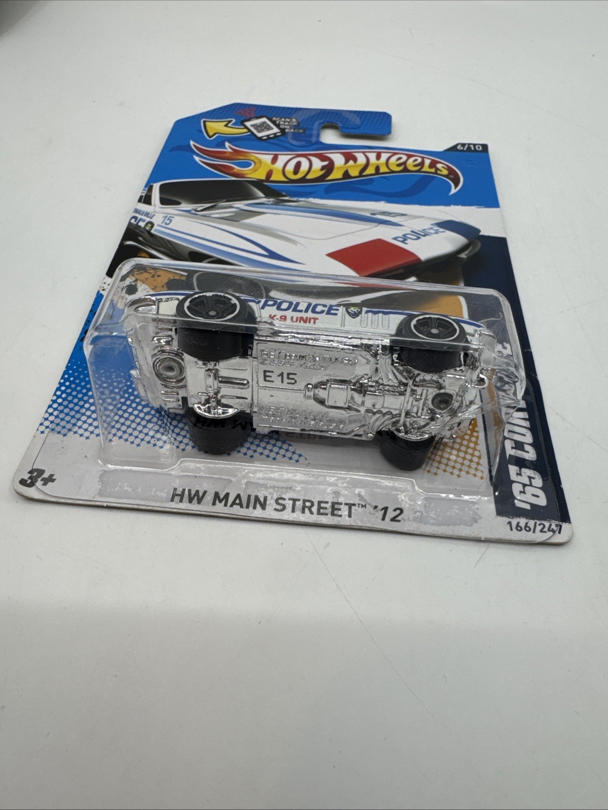 Hot Wheels Lot of 6 HW Main Street Workshop Police Muscle Cars Carded New