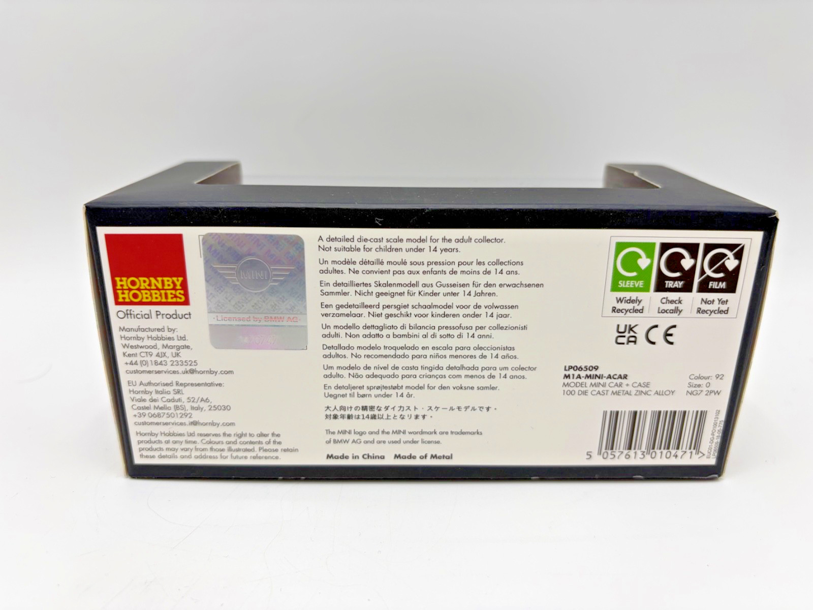 PAUL SMITH x Hornby Hobbies MINI Cooper Signature Stripe Model Car