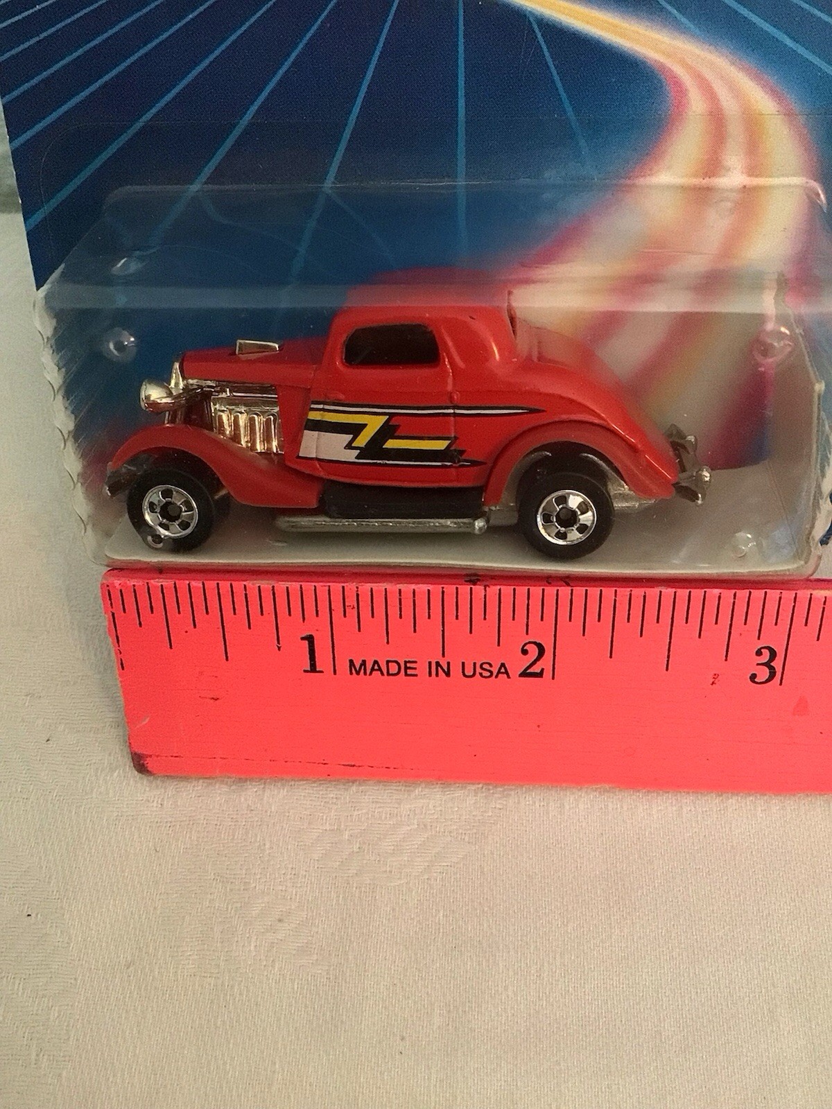 Hot Wheels Speed Fleet 3-Window ‘34 Ford On Card 1986