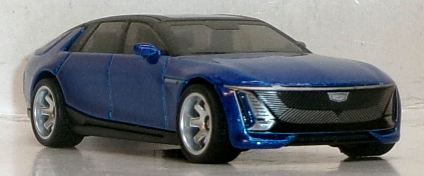 LOOSE 2026 HOT WHEELS 1:64 DARK BLUE CADILLAC CELESTIQ WHEEL SWAP REAL RIDERS