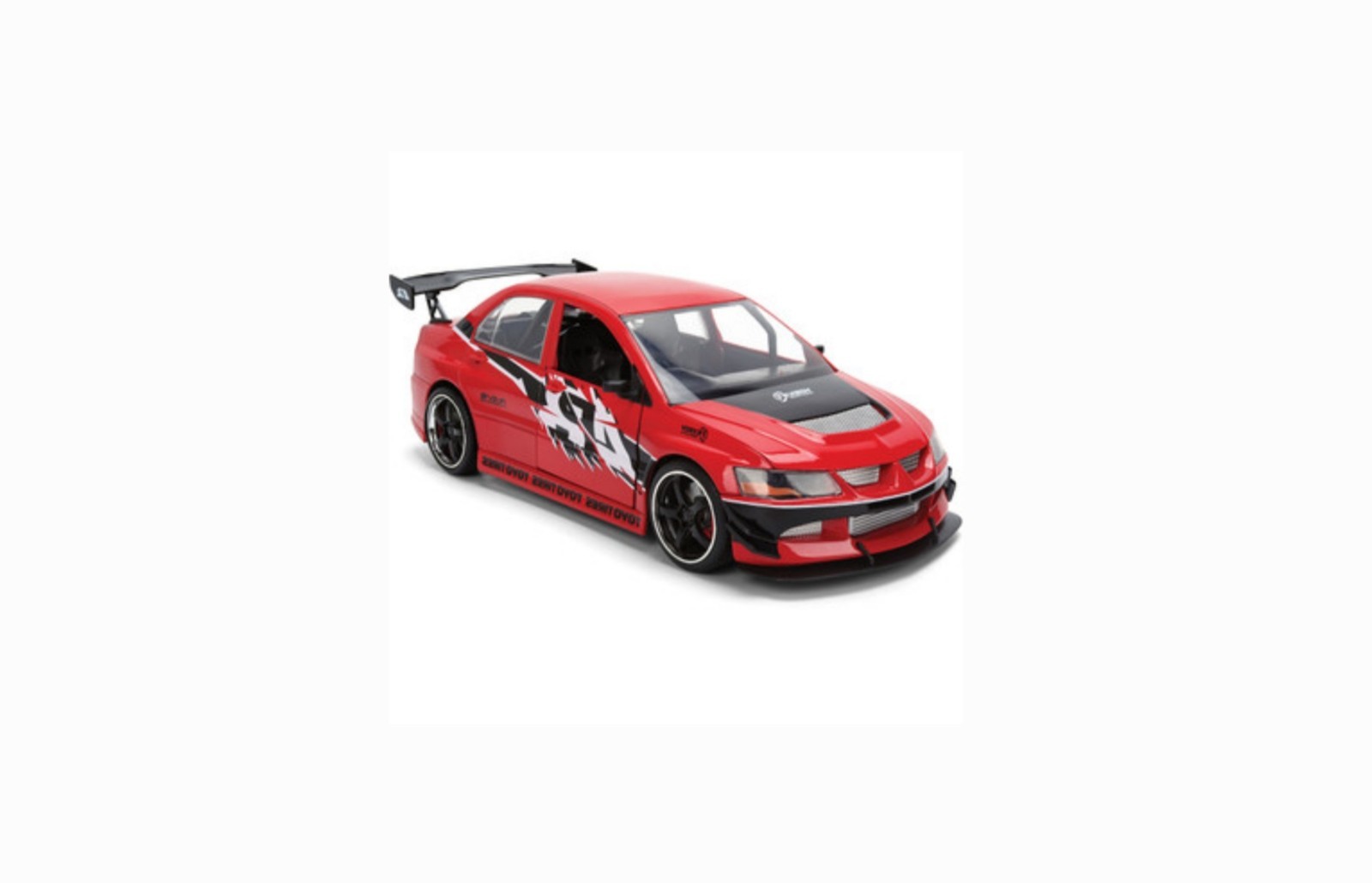 36208 By Jada 1:24 Sean’s Mitsubishi Lancer Evolution IX Red 1/24 Scale
