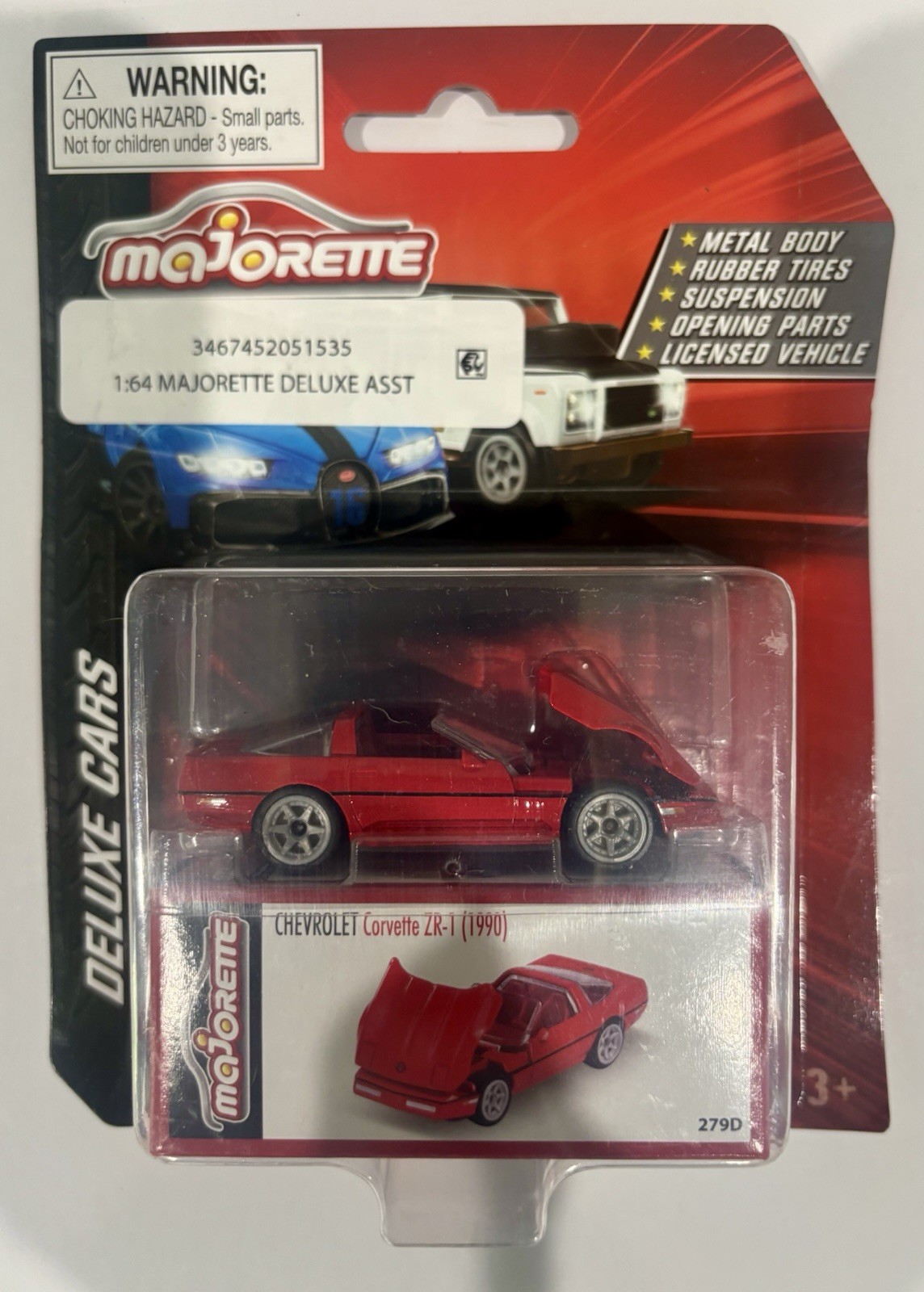 Majorette Deluxe Cars Lot Of (8)-Brand New With MINT/NM Cards & Packaging