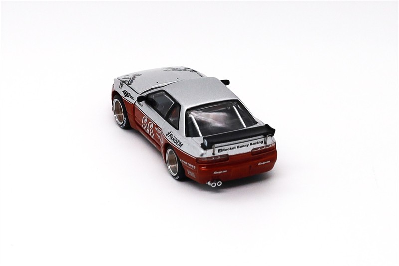 Pop Race 1:64 PANDEM SILVIA S13 MOONTECH Diecast Model Car