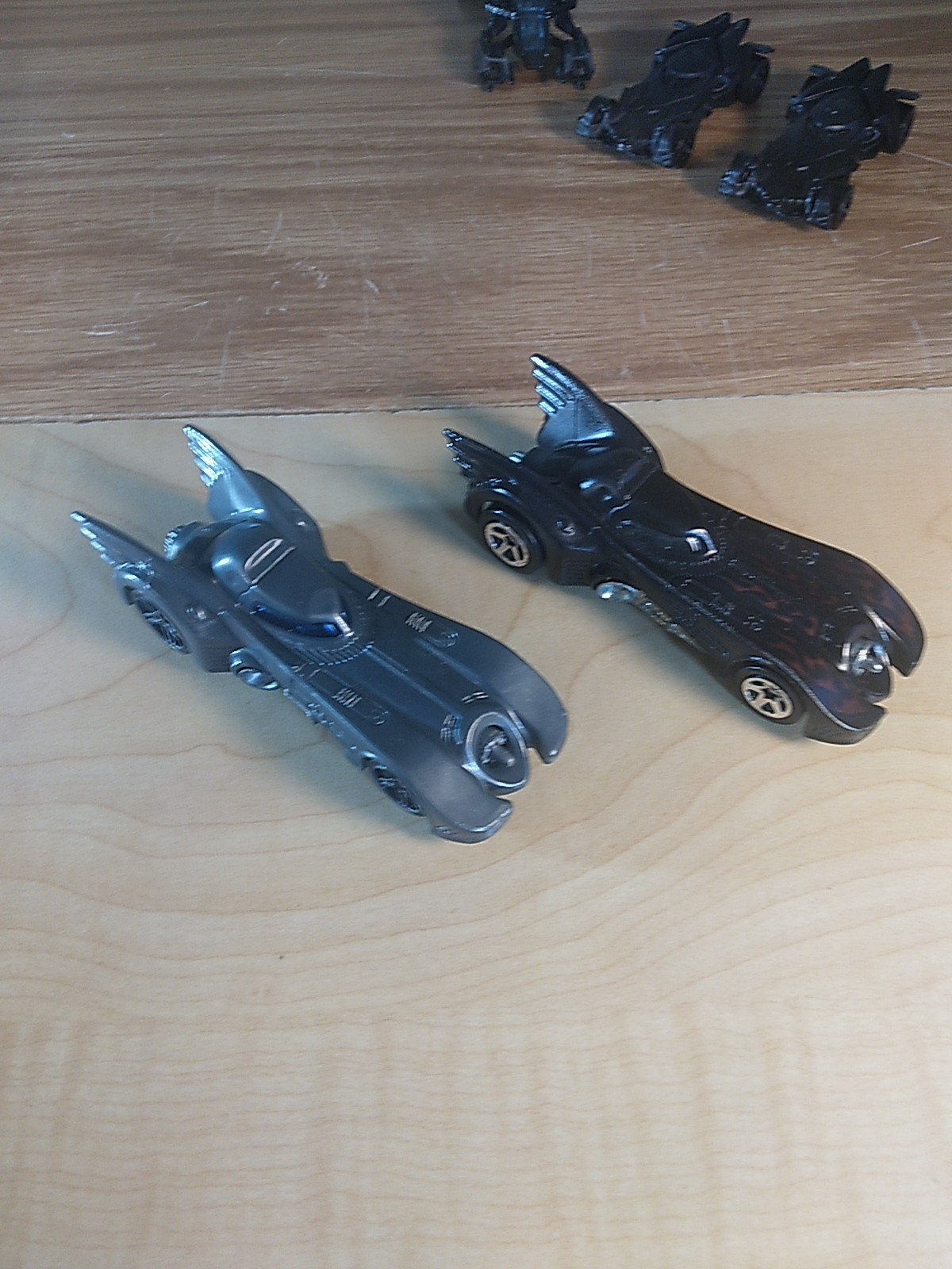 Hot Wheels Mattel Batman Batmobile DC Comics Lot Of 6 “READ”