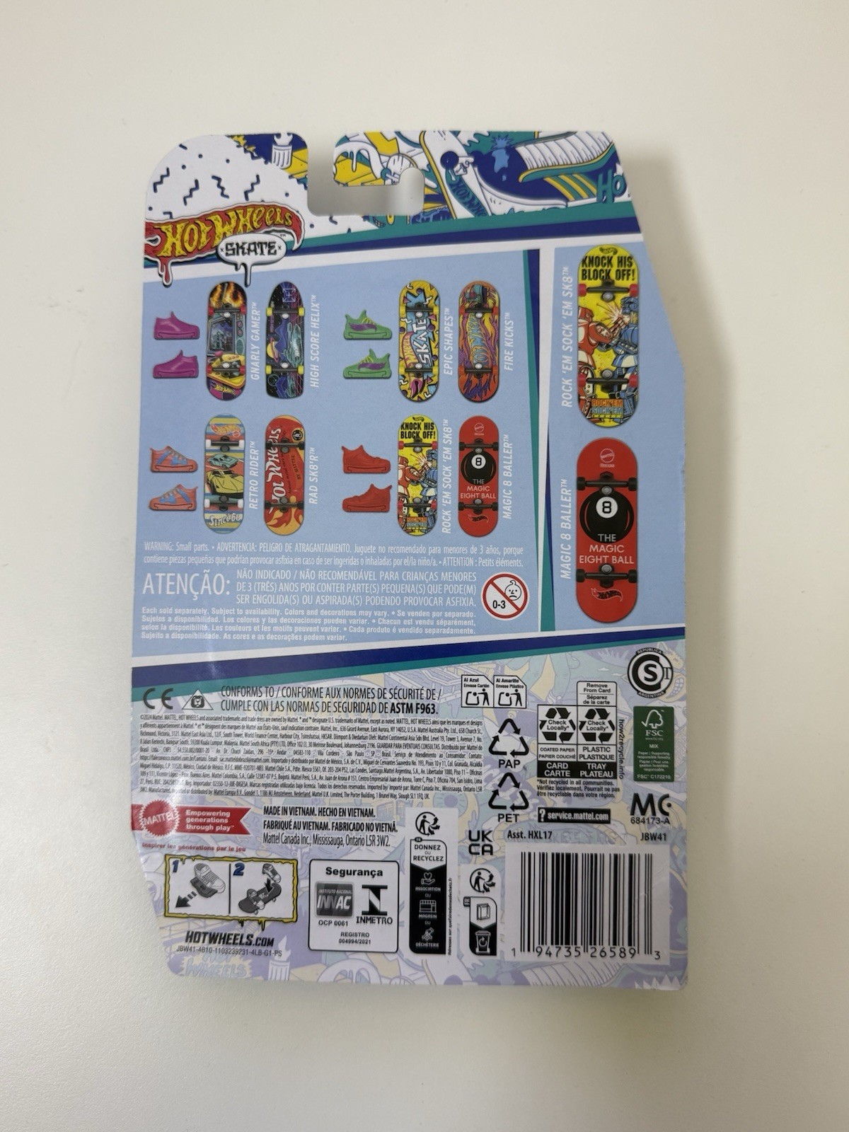 Hot Wheels Skate Fingerboard