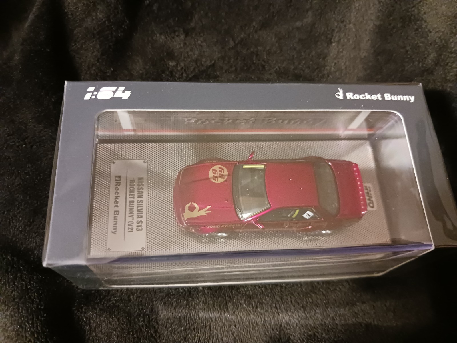 INNO64 1/64 Nissan Silvia S13 Pandem Rocket Bunny V2 Red Metallic New