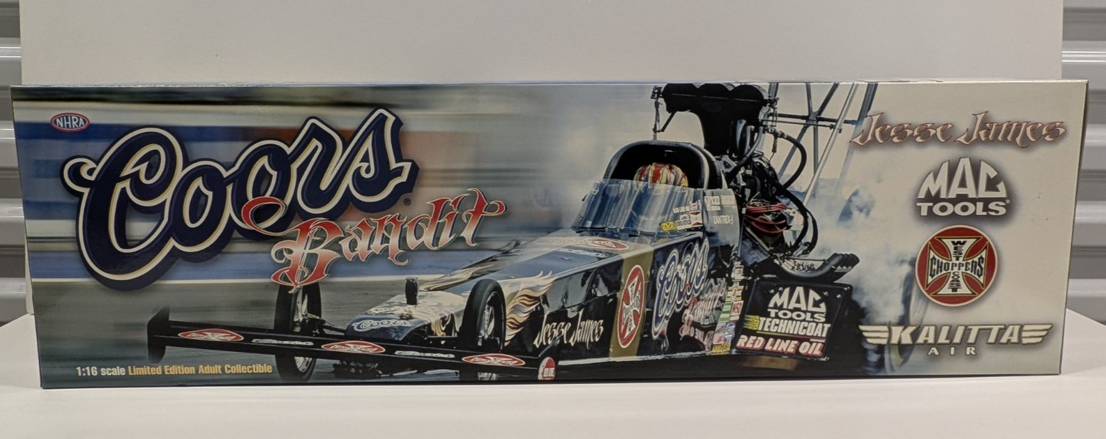 Scott Kalitta 2005 Coors Bandit / Jesse James 1/16 Scale Top Fuel Dragster NHRA