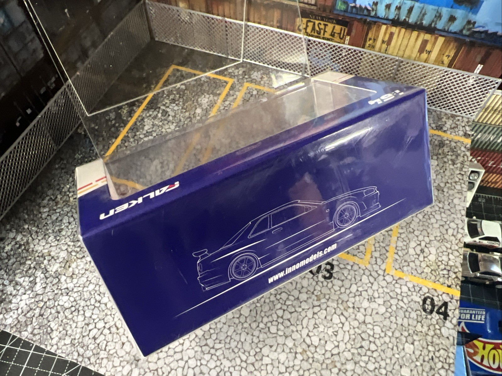 Inno64 Nissan Skyline GT-R R34 #50 5Zigen Falken Super Taikyu 2000 N1 Winner