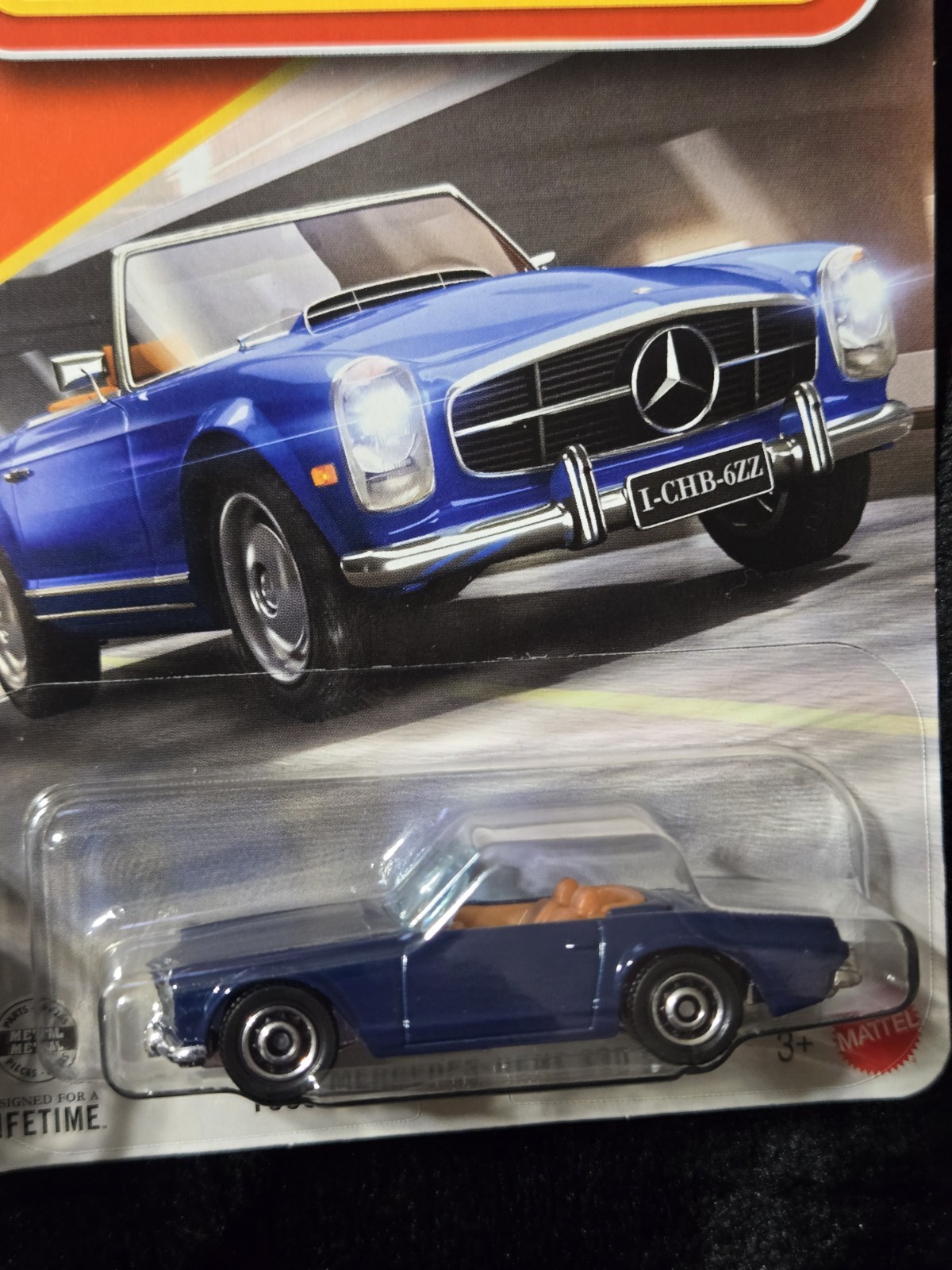 Matchbox Mercedes-Benz SLR McLaren BB2 & Blue 230SL-2 cars 1 price-free shipping