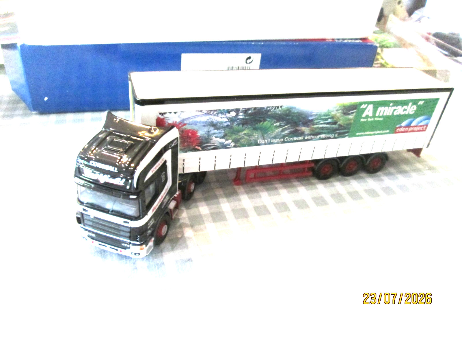 Corgi CC12924- Scania Topline Curtainside – Westfield Transport -Boxed