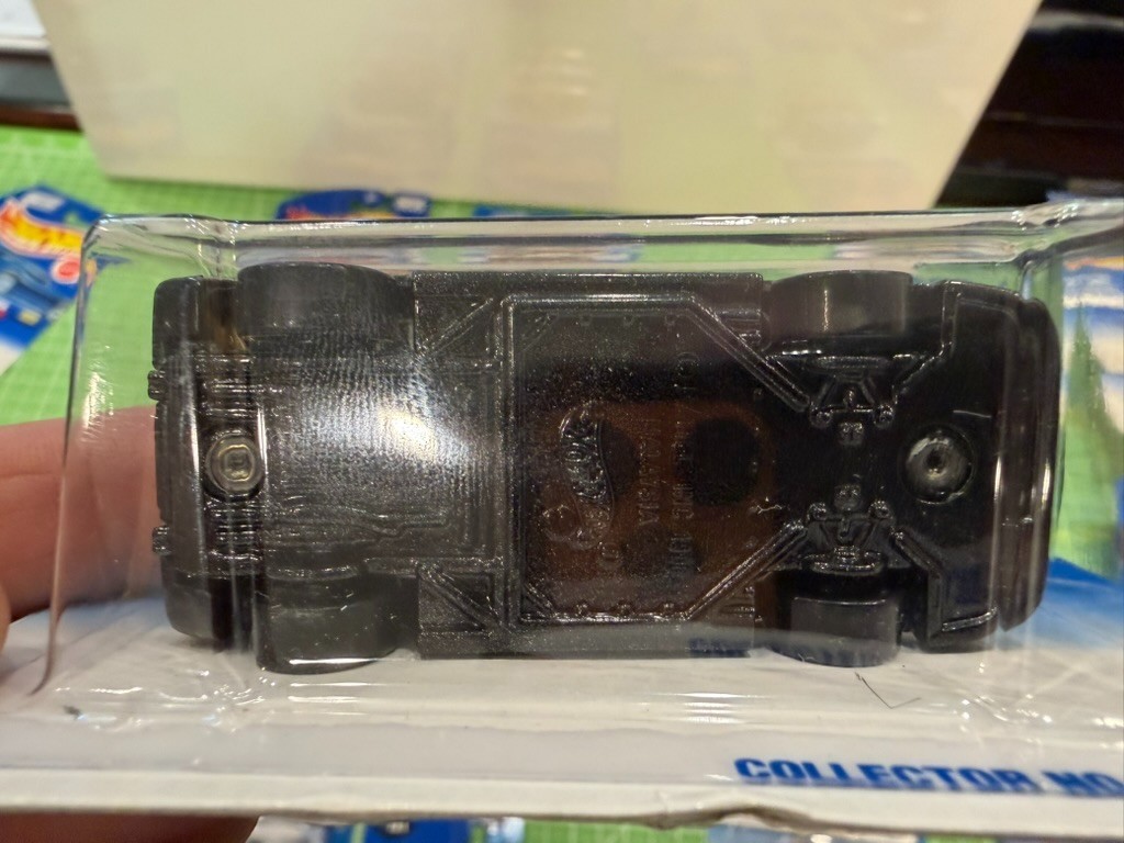 Hot Wheels Ferrari Testarossa Black/Tan 1997 #35 Gold Mesh Wheels 1991 – NOS