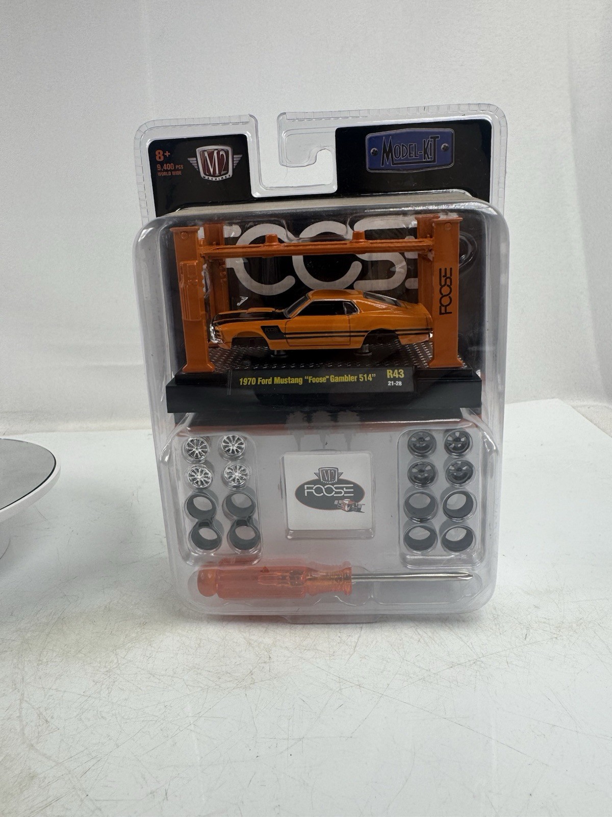 M2 MACHINES 1970 Ford Mustang Foose Gambler 514 Orange Model-Kit 37000-R43 2021