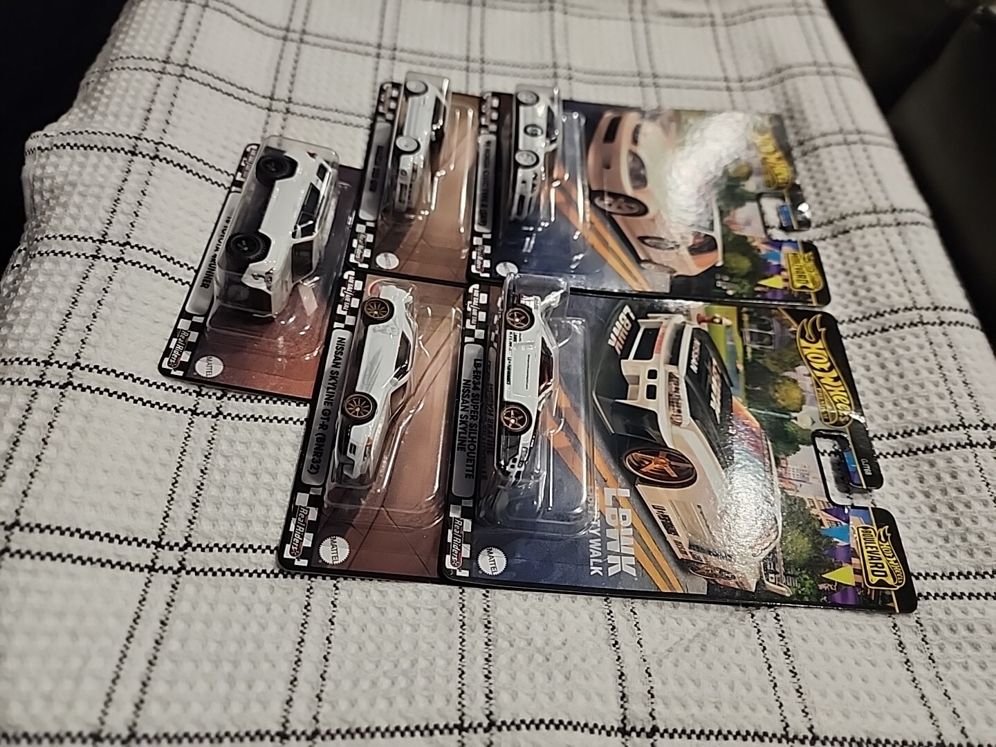 Hot Wheels Boulevard Lot Of 5 Jdm Nissan Honda Toyota