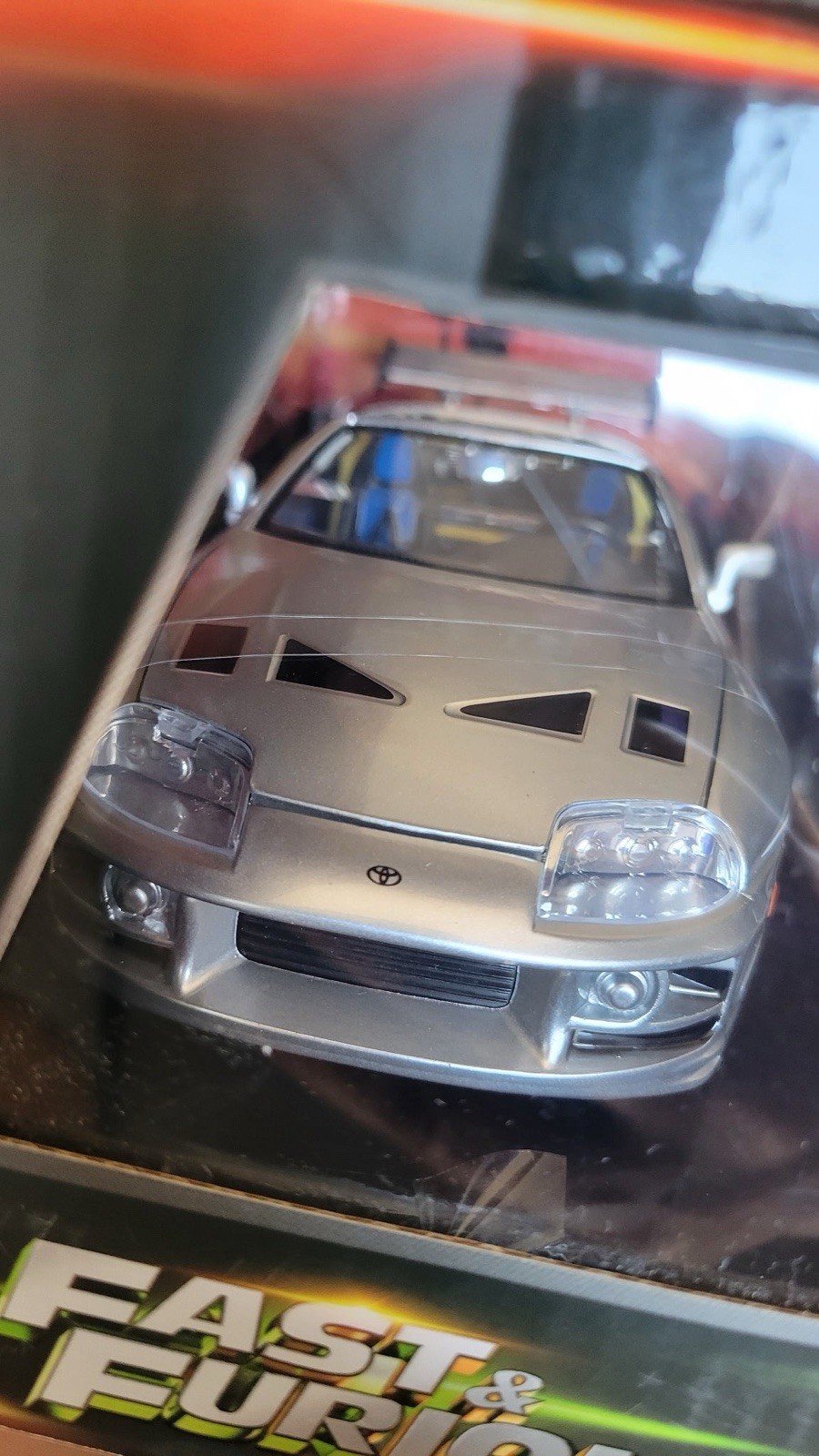 Jada 1:24 Fast & Furious 25th Diecast Brian’s Toyota Supra “Silver Finish”