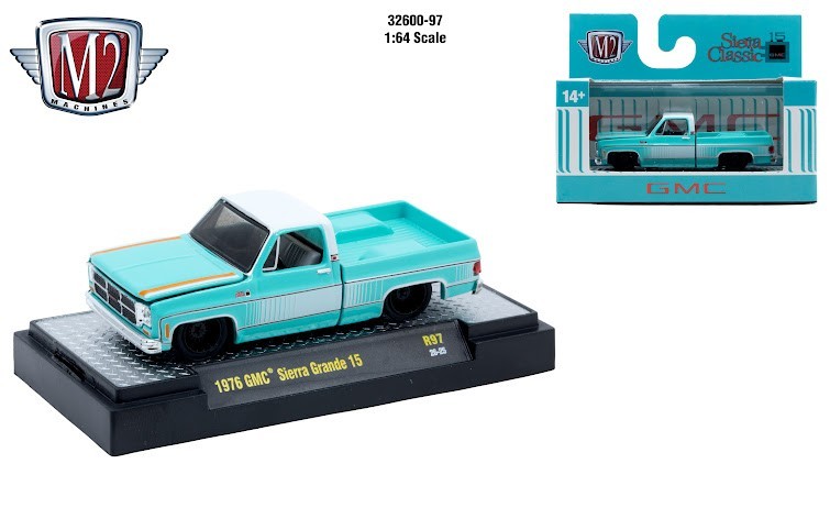 1976 GMC Sierrra Grande 15 “SS02” M2 Detroit Muscle R97 Limited Edition 7,250