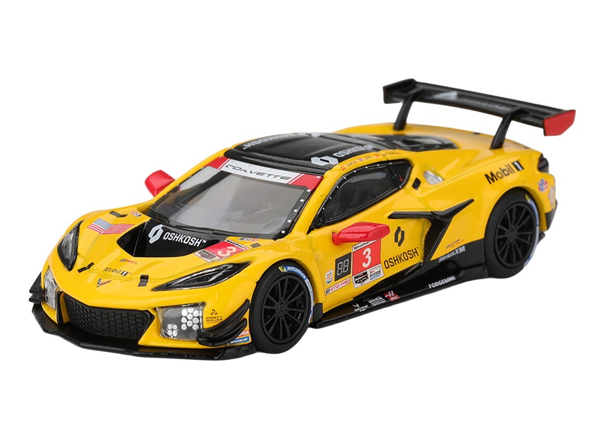 Chevrolet Corvette Z06 GT3.R #3 “24 Hours of Daytona” 1/64 Diecast Car – Mini GT