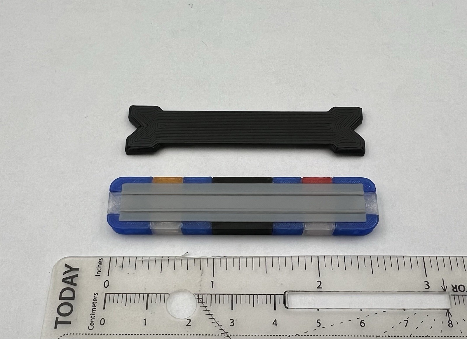 1/18 Scale LED Ready Whelen Edge United Kingdom Police Lightbar Blue Red 1812 UK