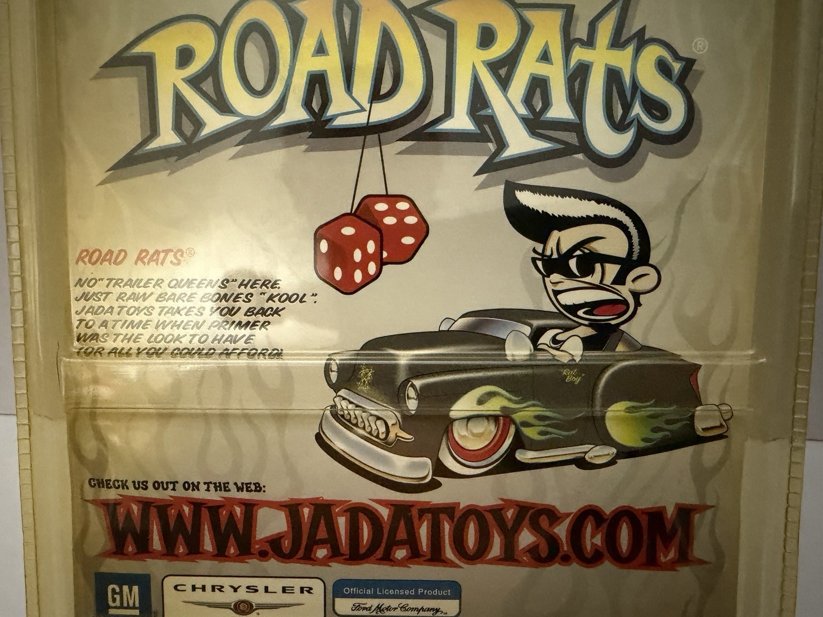 Road Rats 1953 Cadillac Series 62 by Jada Toys 1:64 Scale Diecast- NEW