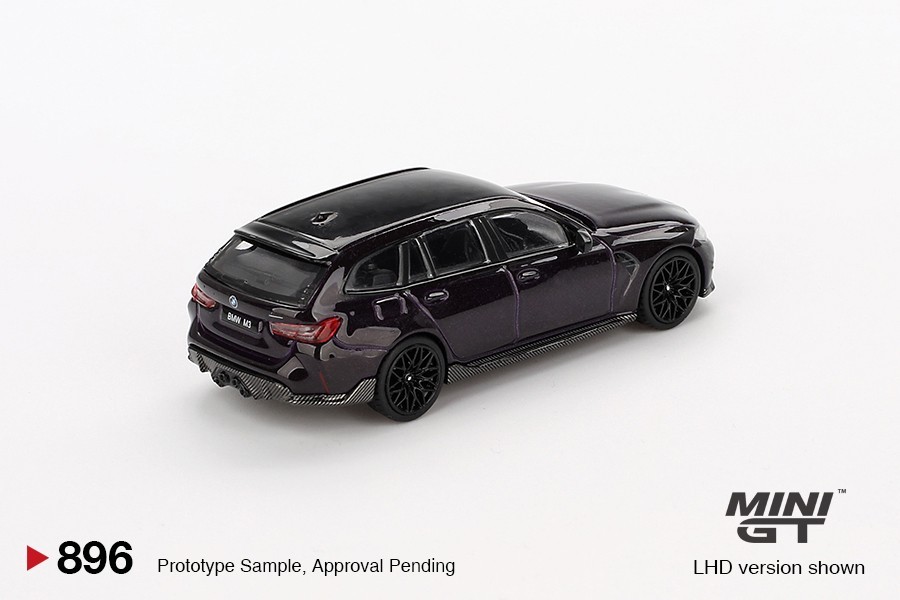 Mini GT 1:64 BMW M3 M Performance Touring Daytona Violet #896